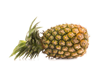 Pineapple isolated no white Background