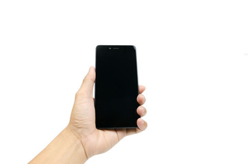 Mobile phone in hands