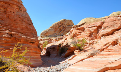 Beautiful Valley of Fire State Park, Nevada, USA