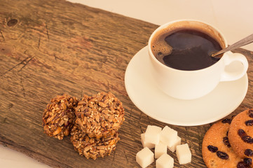 coffee and cookies