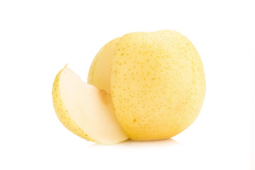 pear fruit isolated on white background