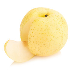 pear fruit isolated on white background