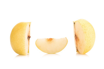 pear fruit isolated on white background