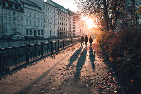 Autumn walk in Berlin, Germany