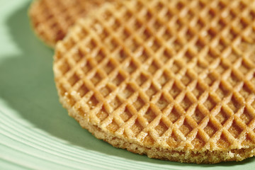 Dutch Stroopwafels, called 