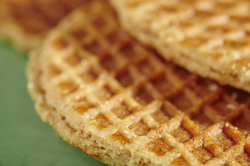 Dutch Stroopwafels, called 
