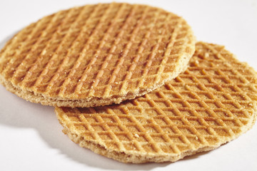 Dutch Stroopwafels, called 