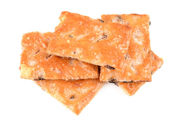 puff cookies with raisins