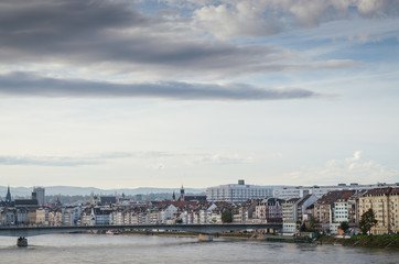 Obraz premium Basel, Switzerland Cityscape