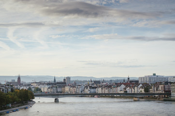 Fototapeta na wymiar Basel, Switzerland Cityscape