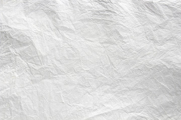 Crumpled paper.