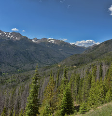 Obraz premium Rocky Mounain National Park