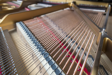Piano music instrument wires