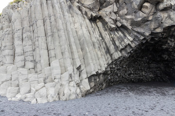 Basalt stone columns