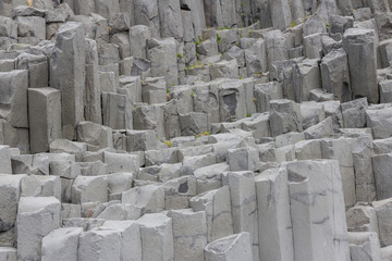 Basalt stone columns
