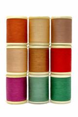 Sewing and embroidery yarns