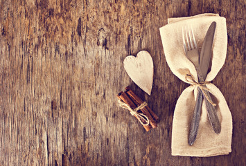 Serving on Valentine's Day.