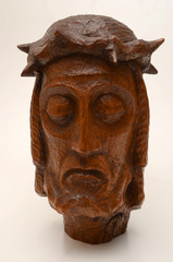 Der leidende Jesus Christus mit Dornenkrone