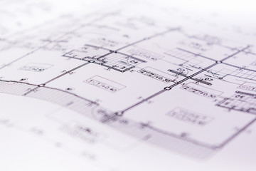 engineering diagram blueprint paper drafting project