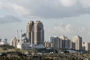 Fototapeta premium Atasehir Architect Sinan Mosque