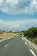 route de la lavande , Plateau of Valensole, Provence, France