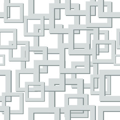 Vector seamless texture. Abstract geometric pattern. Modern mosaic background.