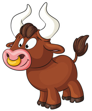 Sternzeichen Stier Vektor-Illustration
