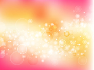 vector background blur with spots and blisters highlights pink