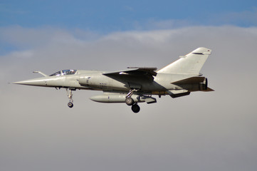 Fototapeta na wymiar Avión de combate Mirage F1