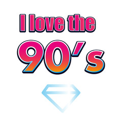I love 90's text with pink color 