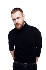 Obraz premium black casual