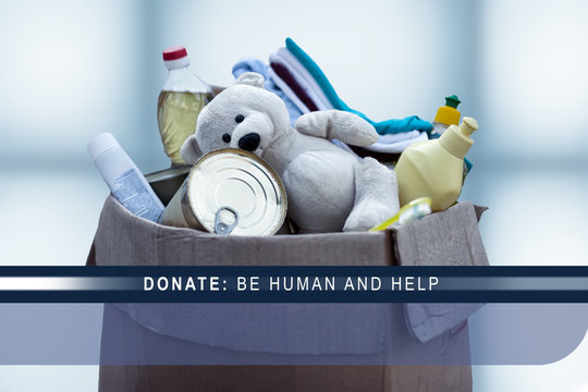 donate, be human and help