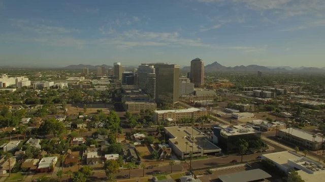 Aerial Arizona Phoenix September 2016 4K