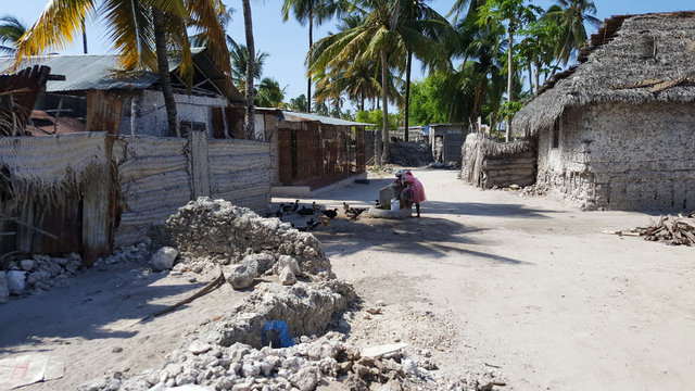 Tanzania Zanzibar Paje Village Africa 