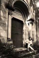 Friedhof mit Frau-Anna Lena Meyer