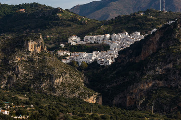 Fototapeta na wymiar White villages in andalusia