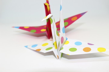 折り紙の折鶴