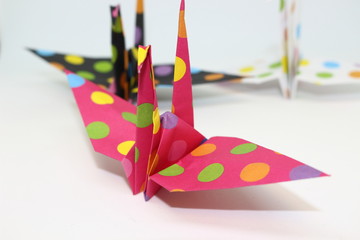 折り紙の折鶴