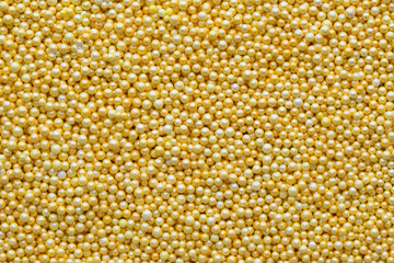 Multicoloured sweet sugar balls. Small ball pattern.