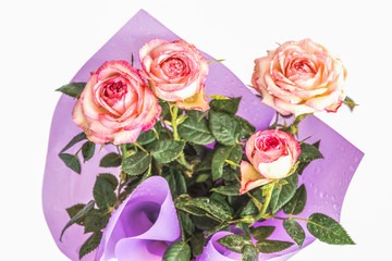Букет красивых роз к празднику.