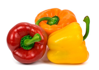 red green yellow pepper