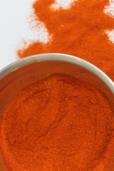 Cajun powder, condiments on a white background. - 139361886