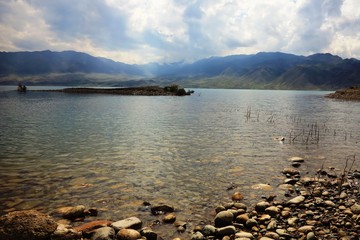 Walk to the highland reservoir.