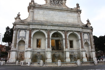 Obraz premium Fontana dell'acqua Paola