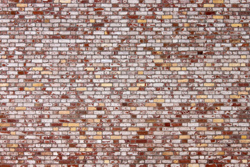 Old brick wall background pattern