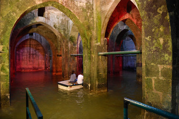The ancient Pool of Arches in Ramla, Israel