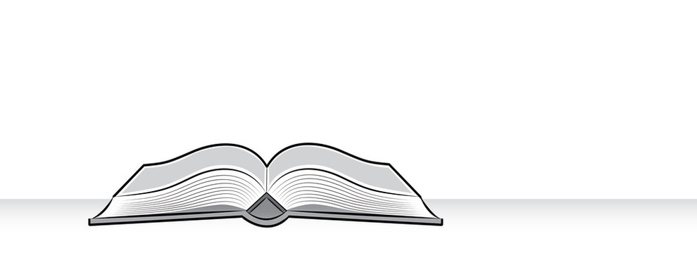 Book Clipart-open book 131