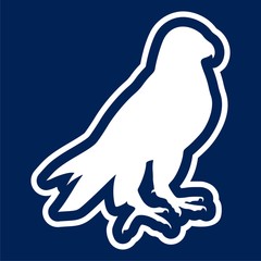 Falcon icon - Illustration