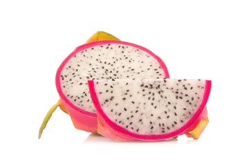 Dragon Fruit isolated against white background