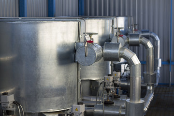 Fototapeta premium Промышленное оборудование. Фрагмент.